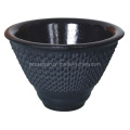 High Quality Embossed Cast Iron Sugar Pot BSCI LFGB FDA Approved